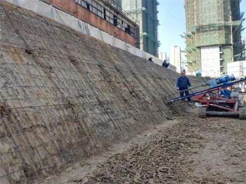 丰镇建筑边坡支护